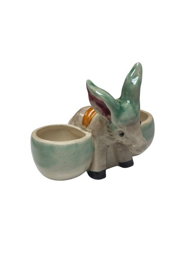 Vintage donkey planter - donkey,
